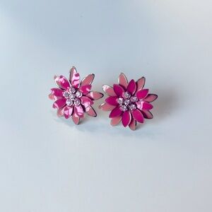 Flower earrings